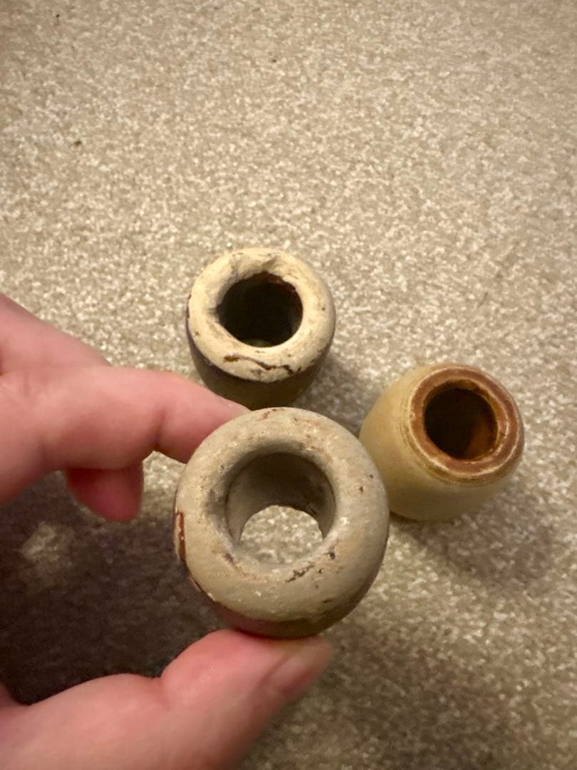 ［インテリア雑貨］アンティーク　陶器製　置物