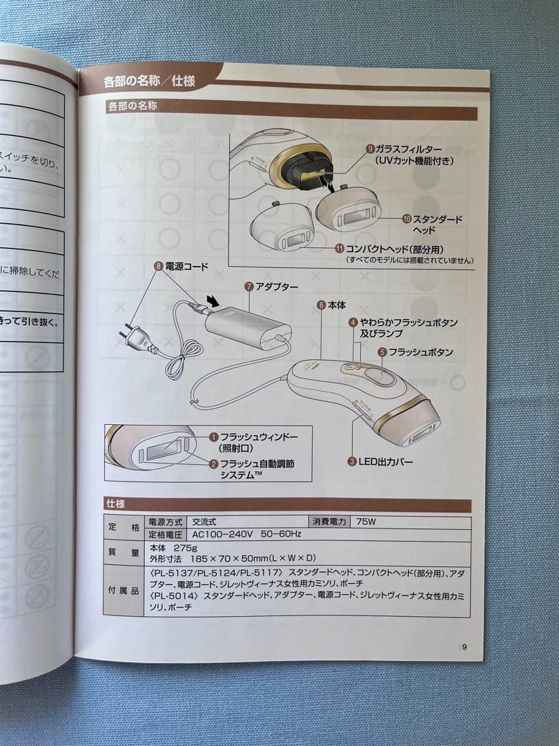 【BRAUN シルクエキスパート Pro5 】PL-5014 光美容器