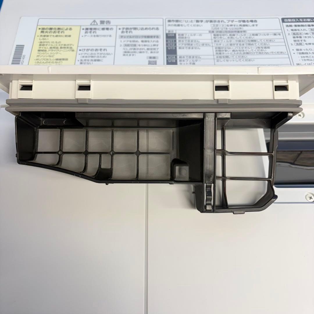 947 Panasonic 乾燥機能付き　ヒーター乾燥　左開き　ドラム式洗濯機