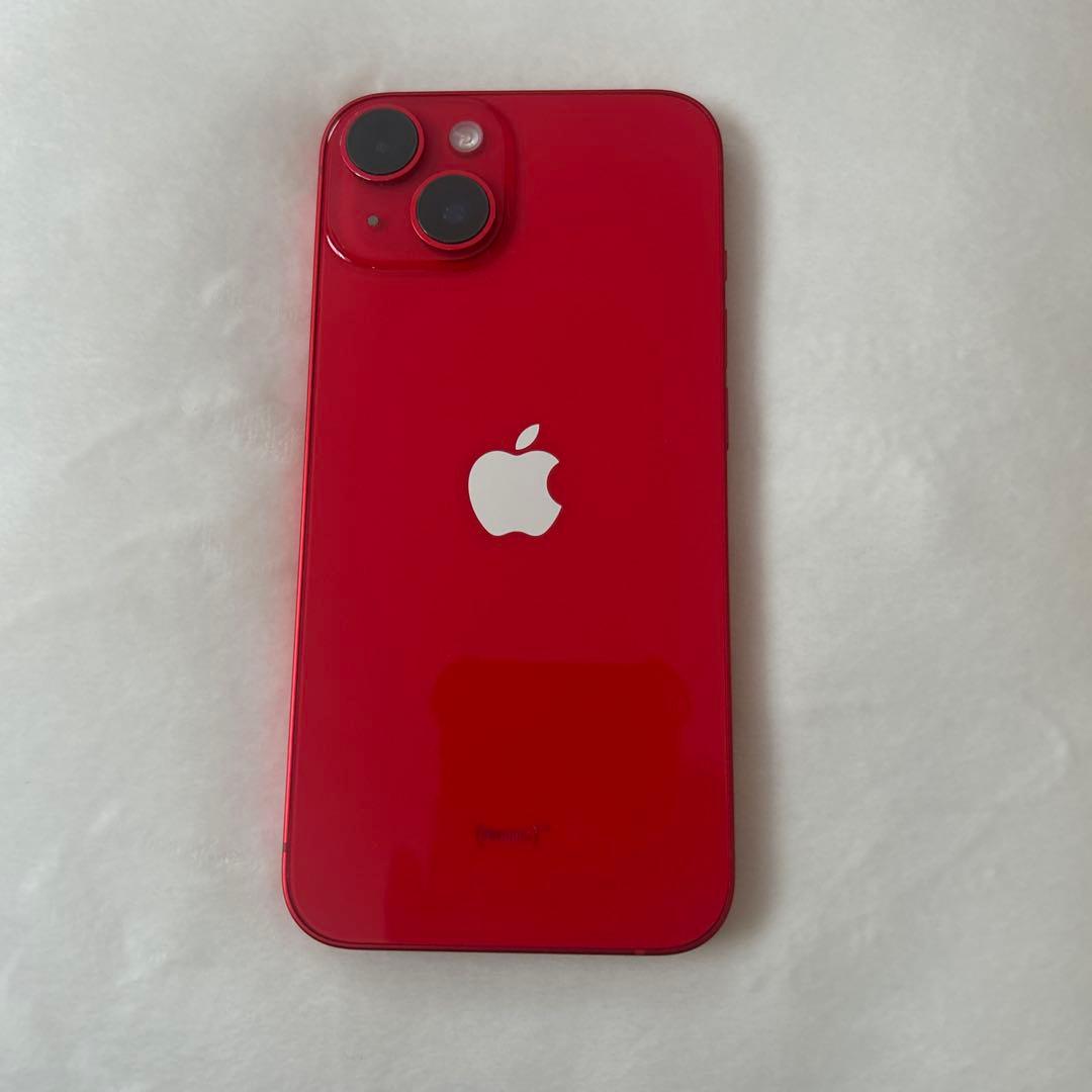 iPhone 14 128G RED本体　フィルム付き