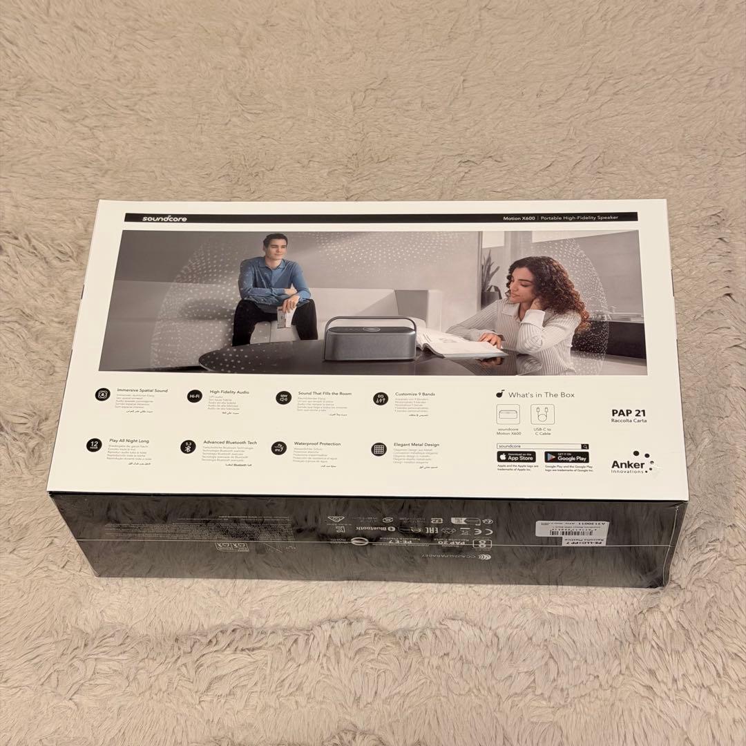 【新品】soundcore Motion X600 空間オーディオ対応スピーカー