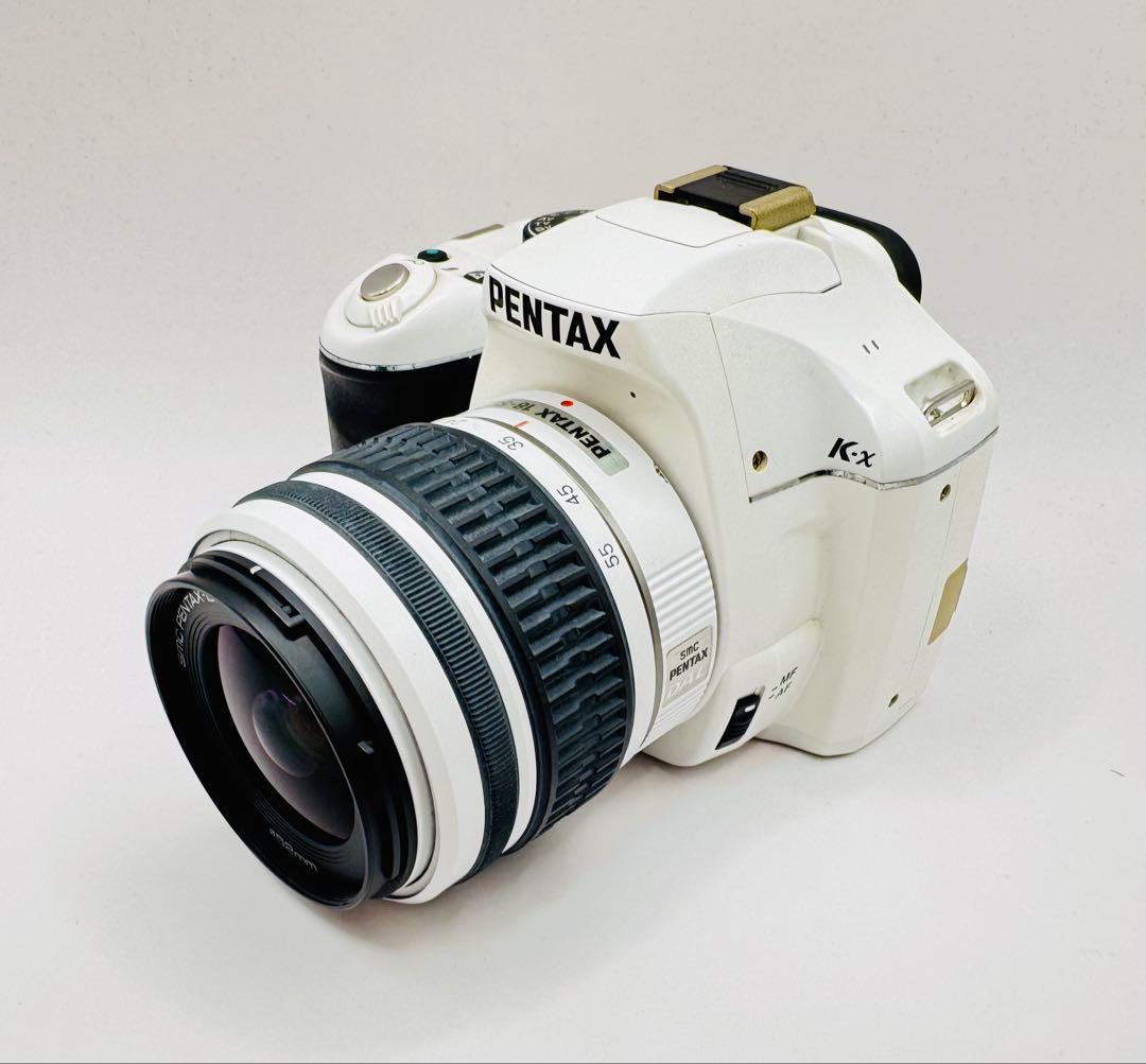 PENTAX ペンタックス K-x ホワイト デジタル一眼レフ