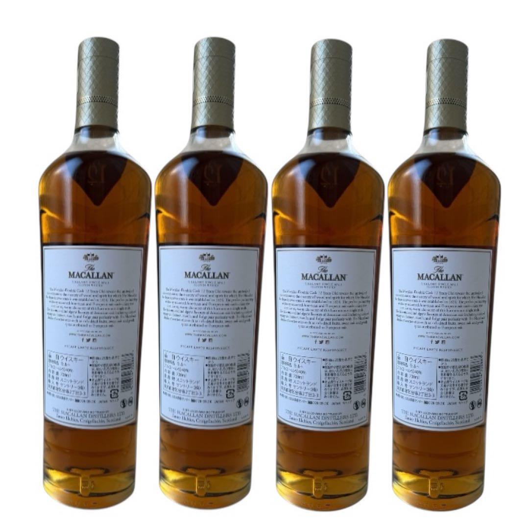 MACALLAN 12年 700ml ４本セット