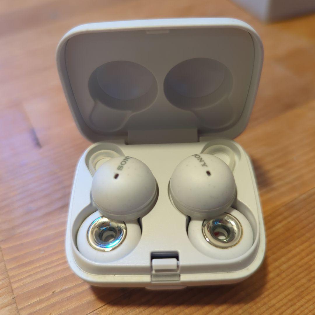 値下げしました　SONY WF-L900 WHITE(初代LinkBuds)