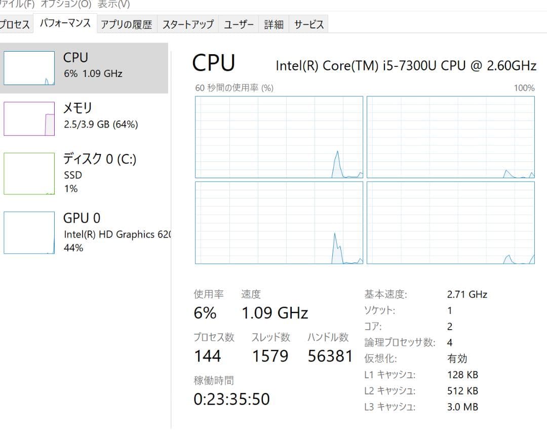 Windowsタブレット本体 Surface Pro5 4GB 128GB