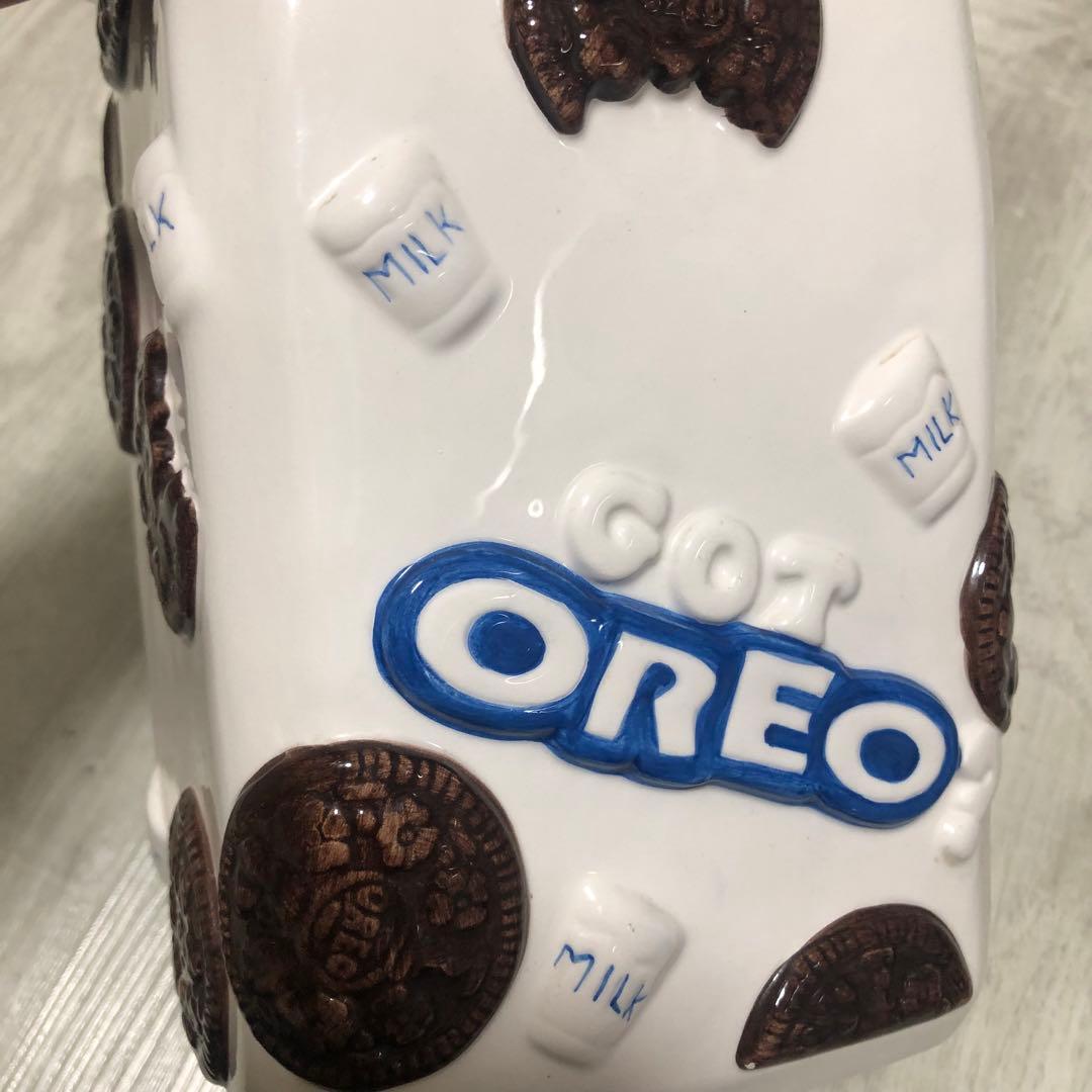 アメリカUSA限定ナビスコオレオミルク容器型セラミッククッキージャービンテージ