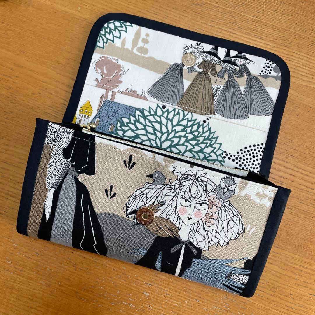 専用　特価　長財布　やりくり財布　ハンドメイド　レア廃盤生地