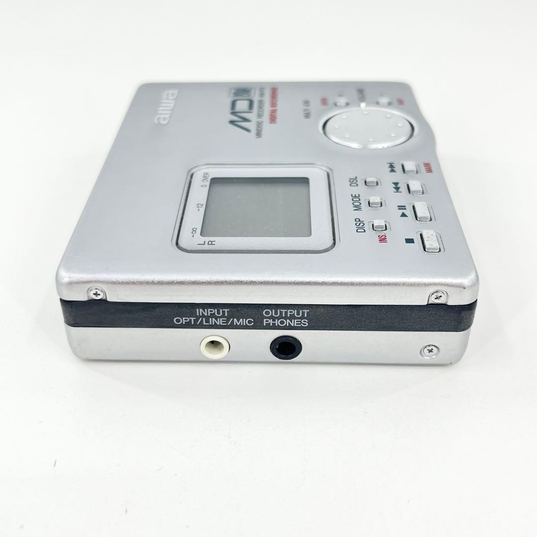 美品 AIWA アイワ MDウォークマン MDレコーダー AM-F5 通電のみ
