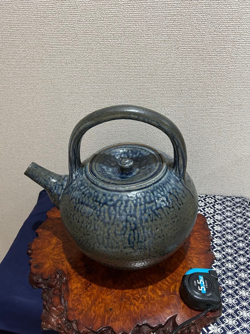 激レア　超大型　陶器　急須　 土瓶/按あん瓶/茶瓶/薬缶/茶道具/湯沸/水差し