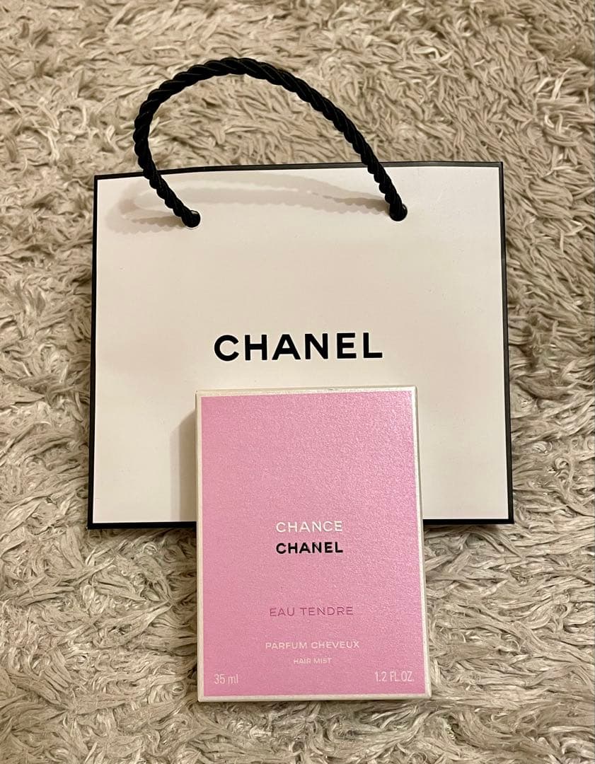 CHANEL CHANCE ヘアミスト 巾着ギフトカードリボンミニショッパー付