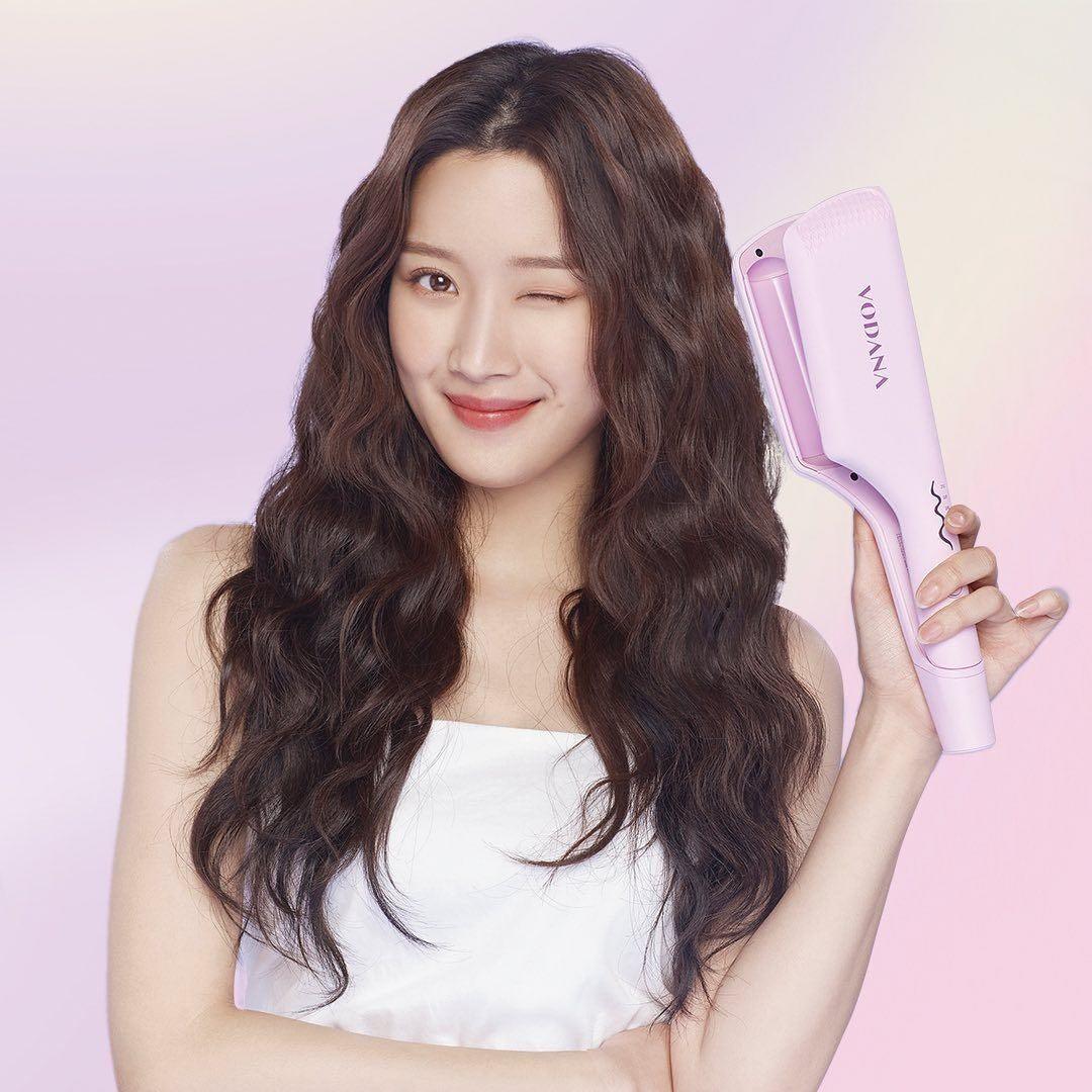 【正規品美品】VODANA ウェーブ　ヘアアイロン　32mm 日本変換プラグ有り