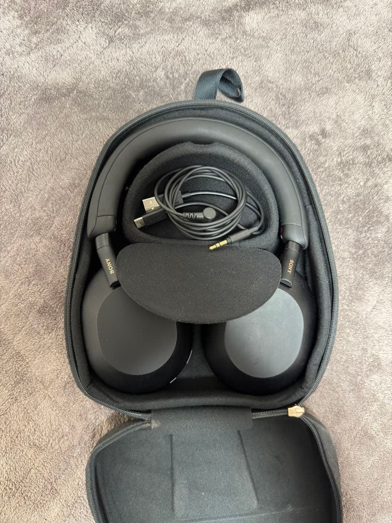 ソニー WH-1000XM5 ブラック ヘッド