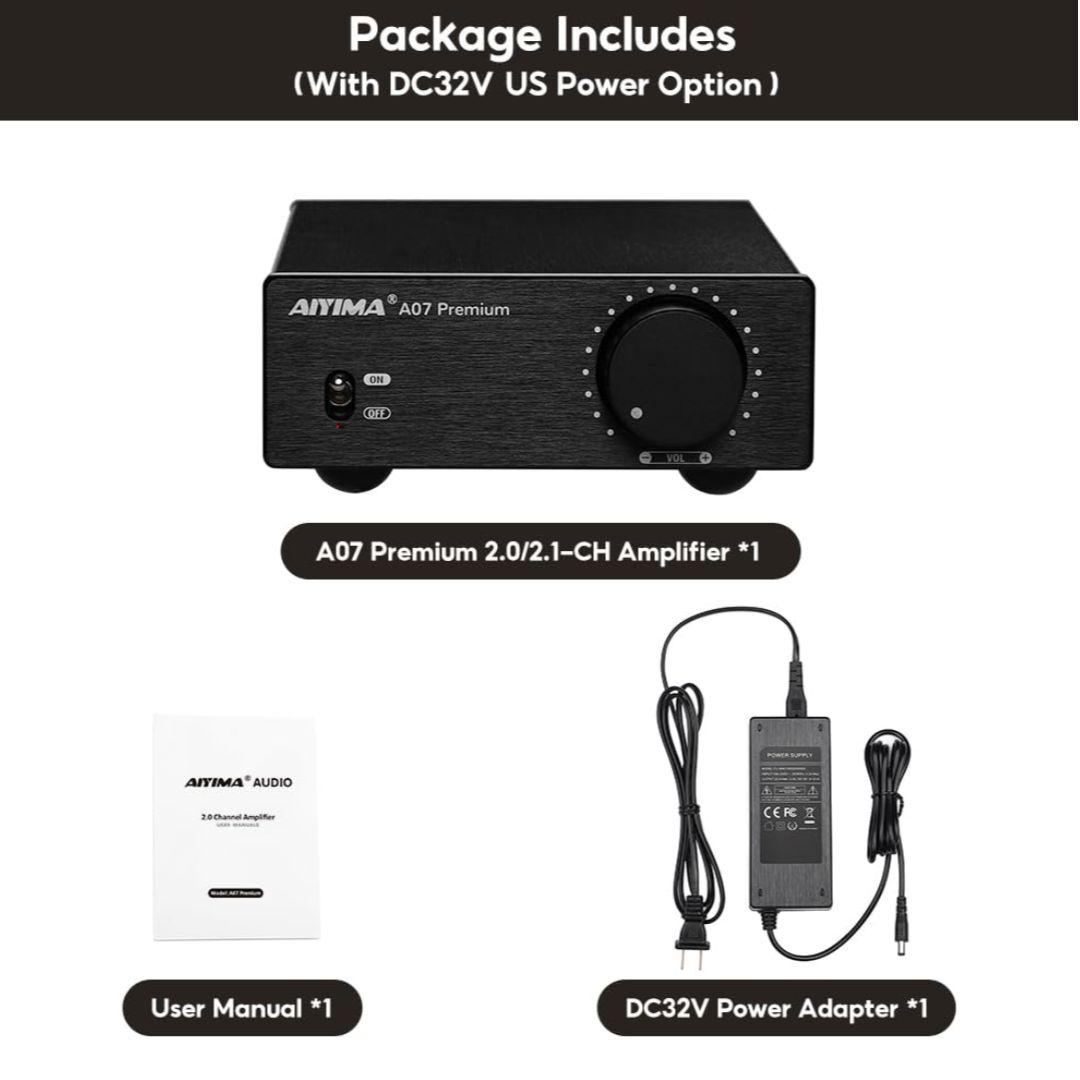 AIYIMA A07 Premium TPA3255 パワーアンプ