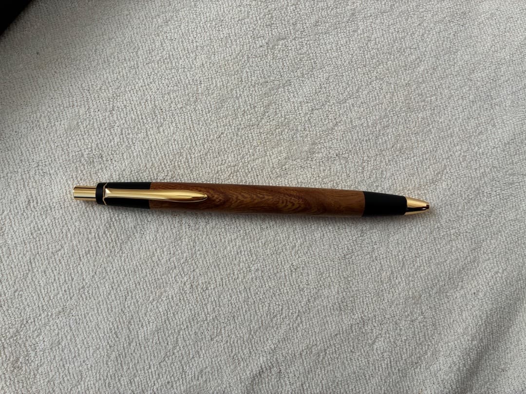野原工芸　欅のボールペン　旧型