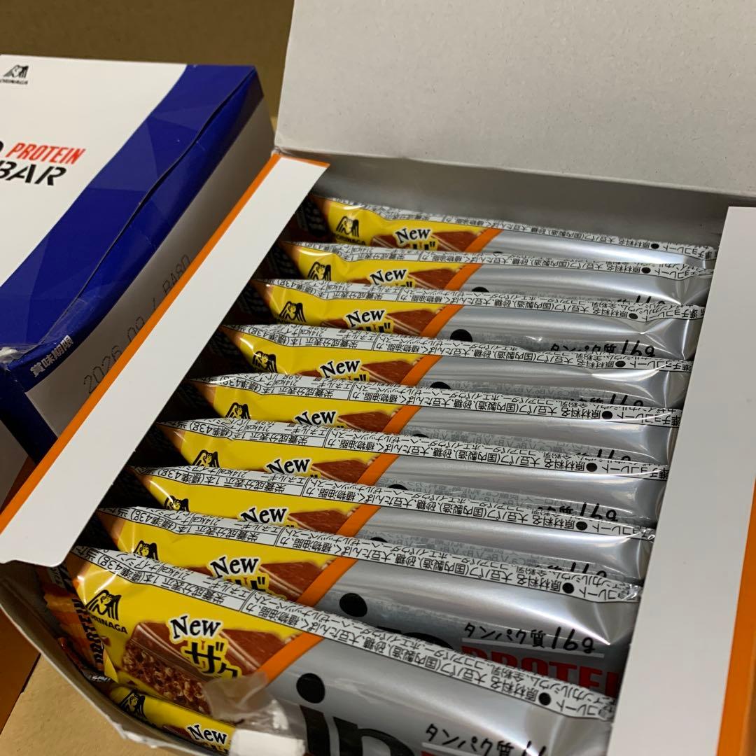 森永製菓 inバープロテイン<ザクザクチョコ/ビター> 1本×18入 3箱セット