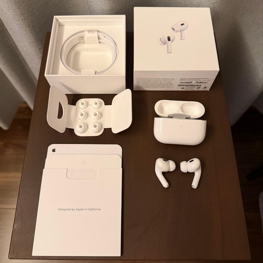 【美品】Apple AirPods Pro 第2世代 USB-C 付属品完備