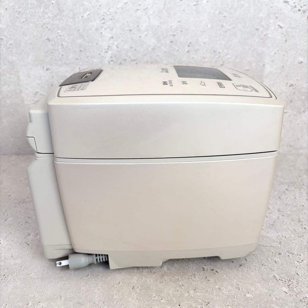 三菱 NJ-VW108 IHジャー炊飯器 白和三盆 5.5合 本炭釜