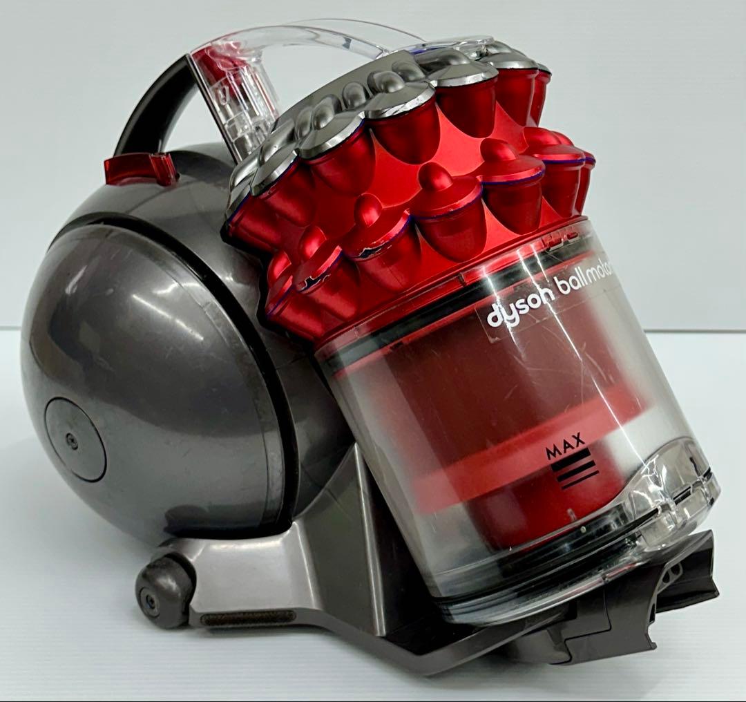動作保証品　中古　赤　ダイソン　CY25 掃除機　本体のみ　ダストケース付き