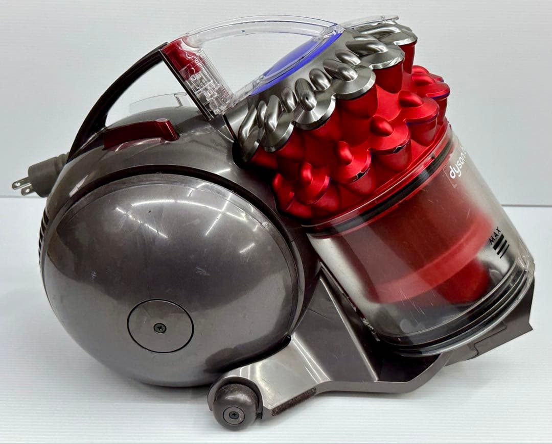 動作保証品　中古　赤　ダイソン　CY25 掃除機　本体のみ　ダストケース付き