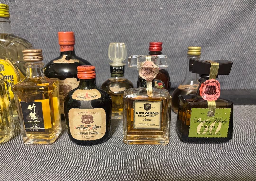 ニッカ　竹鶴12年など　ミニボトル未開封品13本セット　ウイスキー古酒
