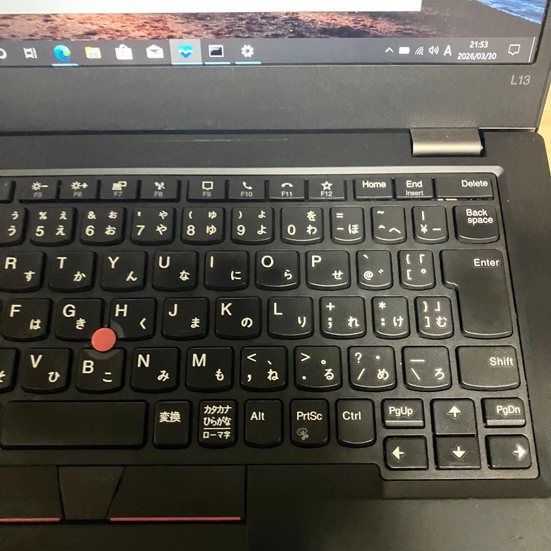 第11世代！メモリ16GB core i7 Lenovo ThinkPad 美品