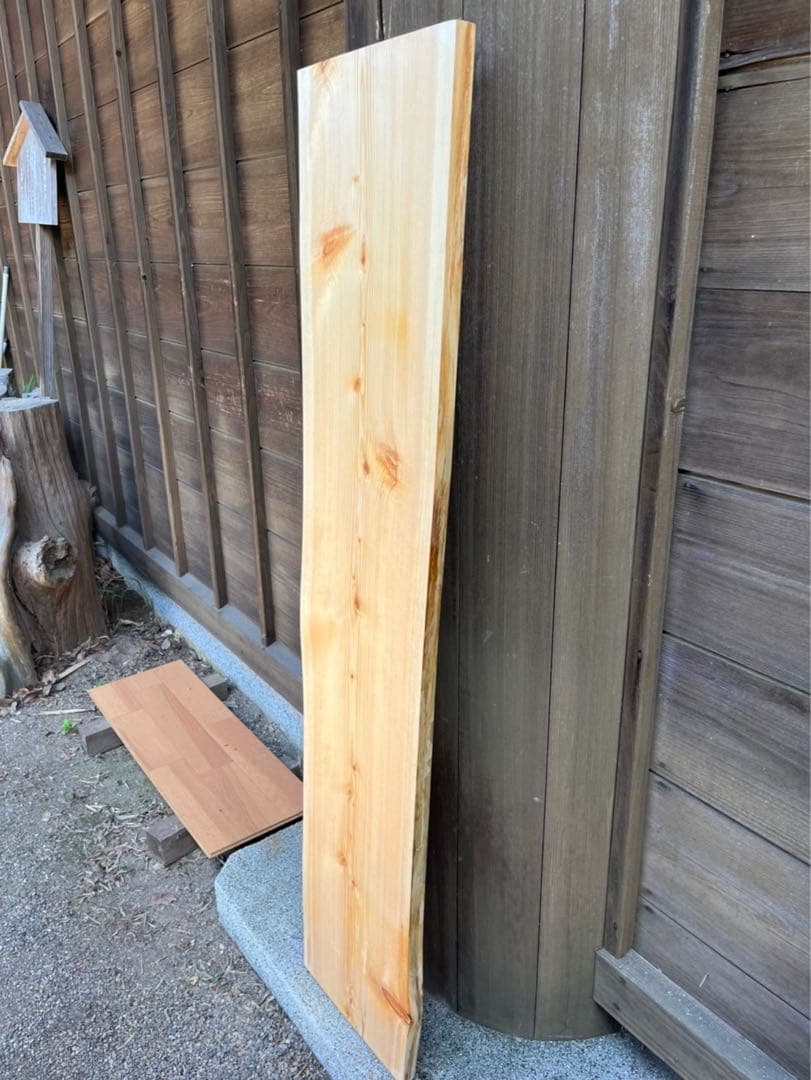 吉野檜の一枚板＊加工済 デスク/テーブル/DIY/カウンター/ベンチ/天板