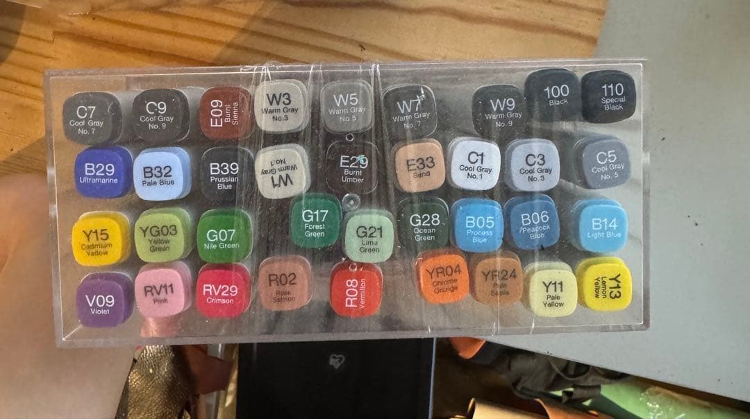 コピック クラシック36色セット＋スケッチ約32本 まとめ売り COPIC