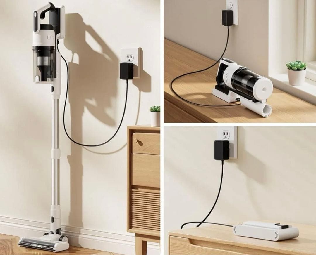 掃除機 コードレス 軽量 掃除機 充電式 低騒音 着脱式バッテリー