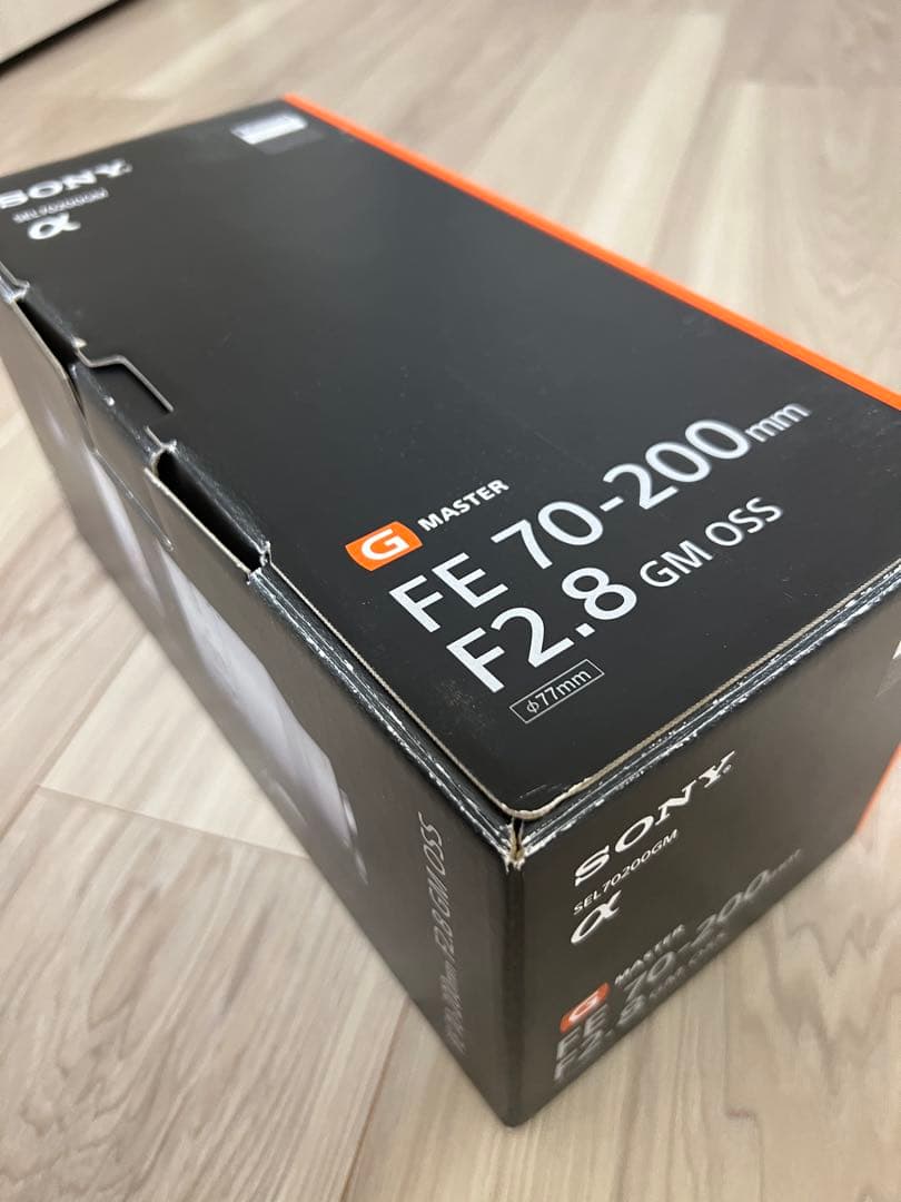 ソニー FE 70-200mm F2.8 GM OSS レンズフィルター付き