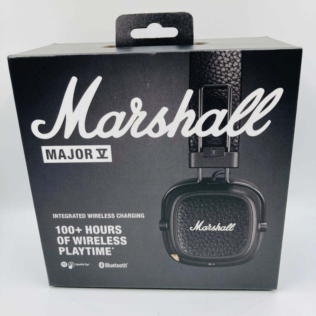 【未使用級】Marshall Major V メジャー5 ワイヤレスヘッドフォン
