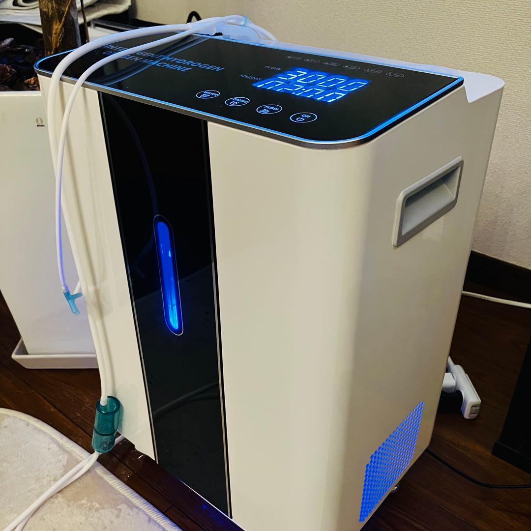 【新品】医療用グレード　水素吸入器　【水素酸素混合ガス3000ml／分】