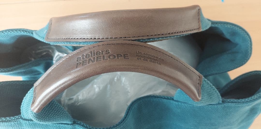 Penelope ターコイズ トートバッグ