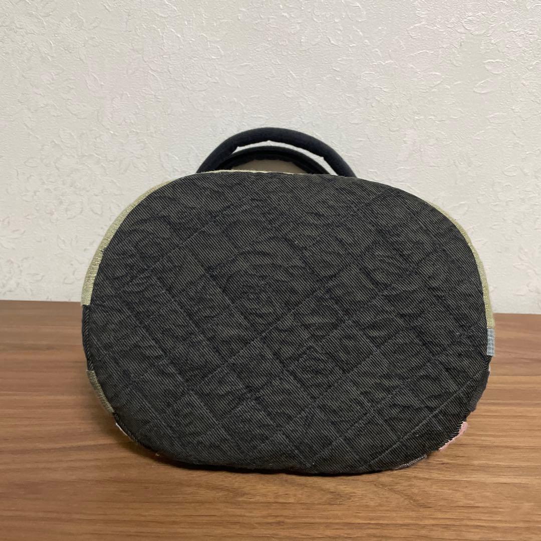 パッチワークキルト　トートバッグ　ハンドメイド
