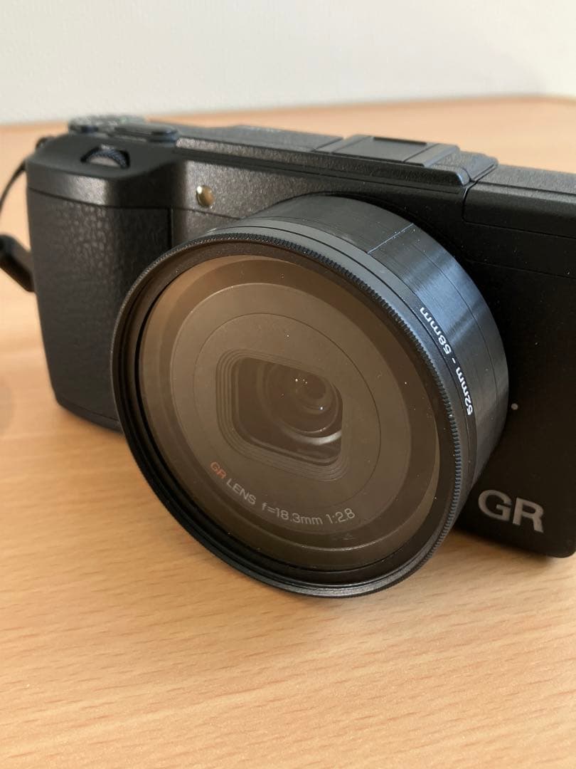Ricoh GR II 完動美品　カスタマイズレンズチューブ付き　赤いリング