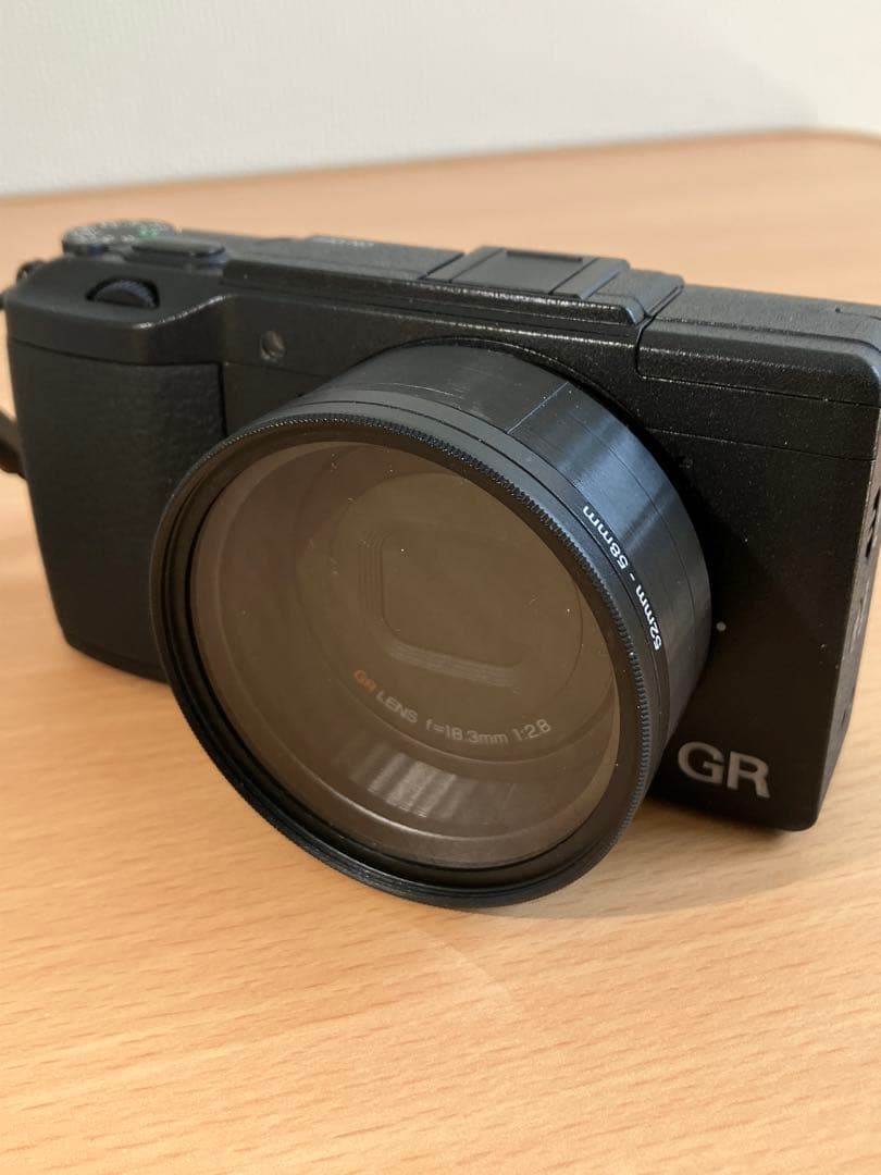 Ricoh GR II 完動美品　カスタマイズレンズチューブ付き　赤いリング