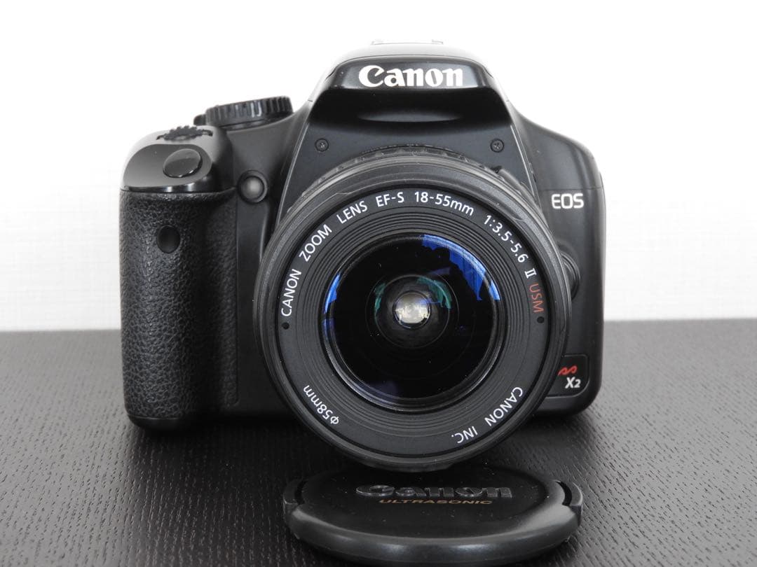 Canon EOS X2 デジタル一眼レフカメラEF-S 18-55mmレンズ付