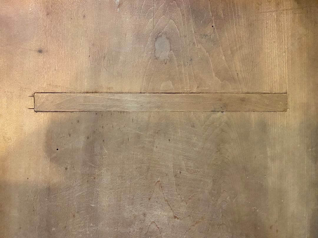 アンティーク　脚付・檜製まな板 65x36cm 飾り台・花台ヴィンテージ　レア