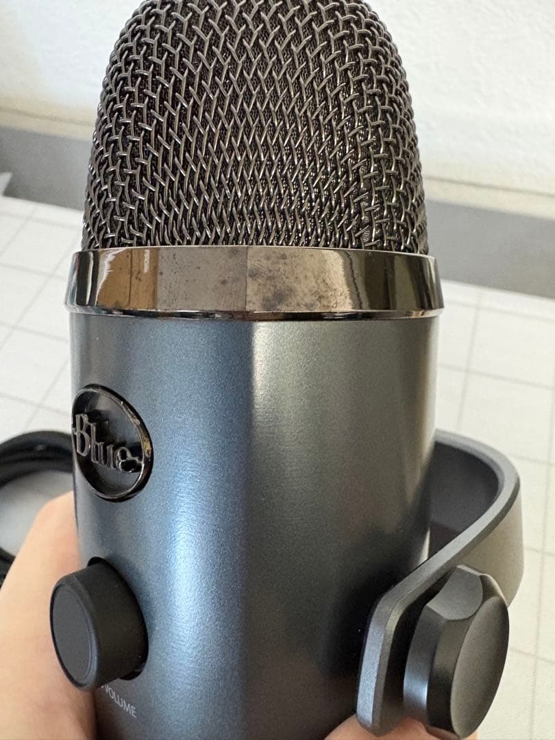 【最終お値下げ】Blue Yeti マイク グレー