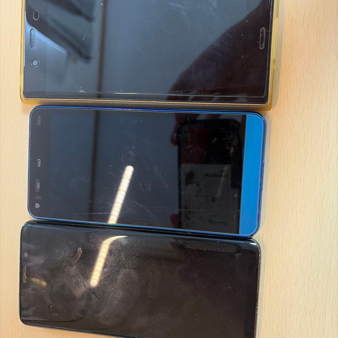 スマートフォン5つ