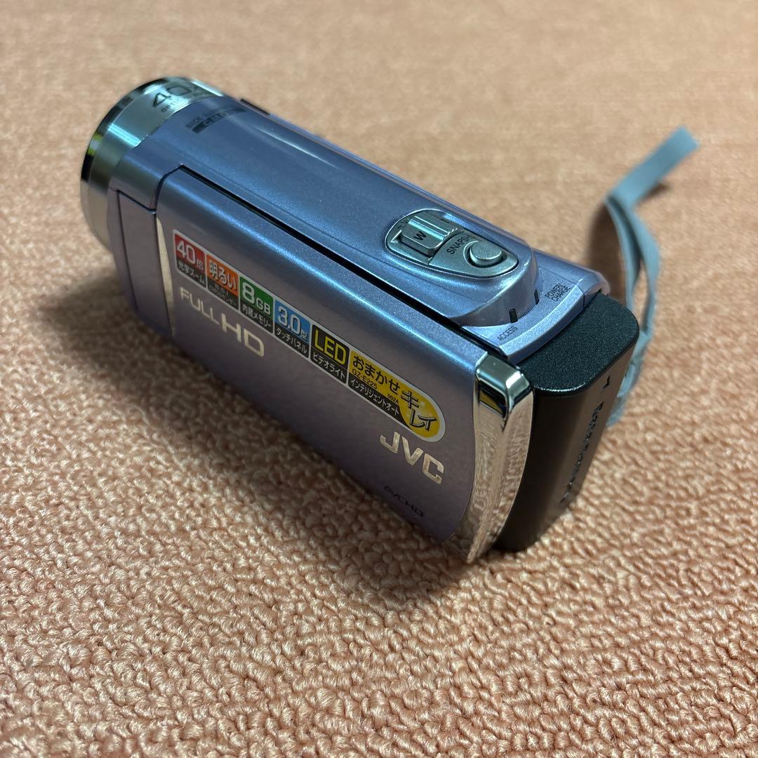 JVC フルHD ビデオカメラ 40倍ズーム