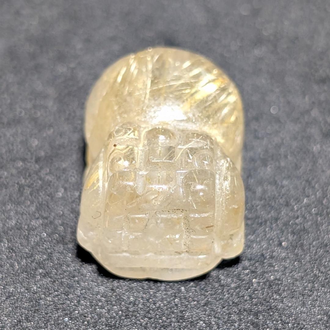 一点物 存在感がすごい タイチンルチル 貔貅 ヒキュウ 金針水晶 1点物