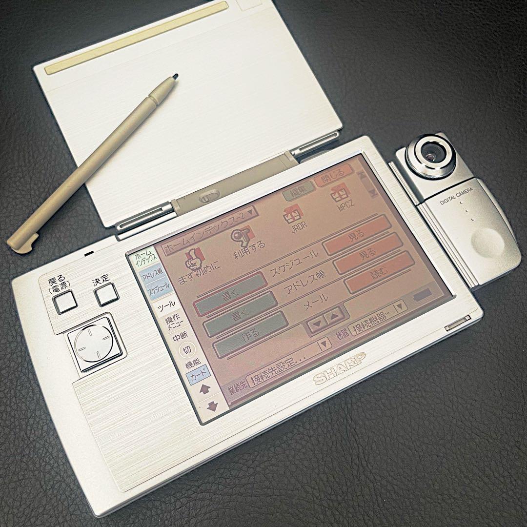【動作確認済】SHARP Zaurus パワーザウルス MI-C1-S カメラ付