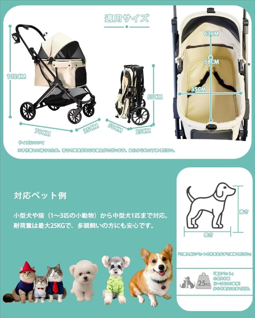 YOENBO ペットカート