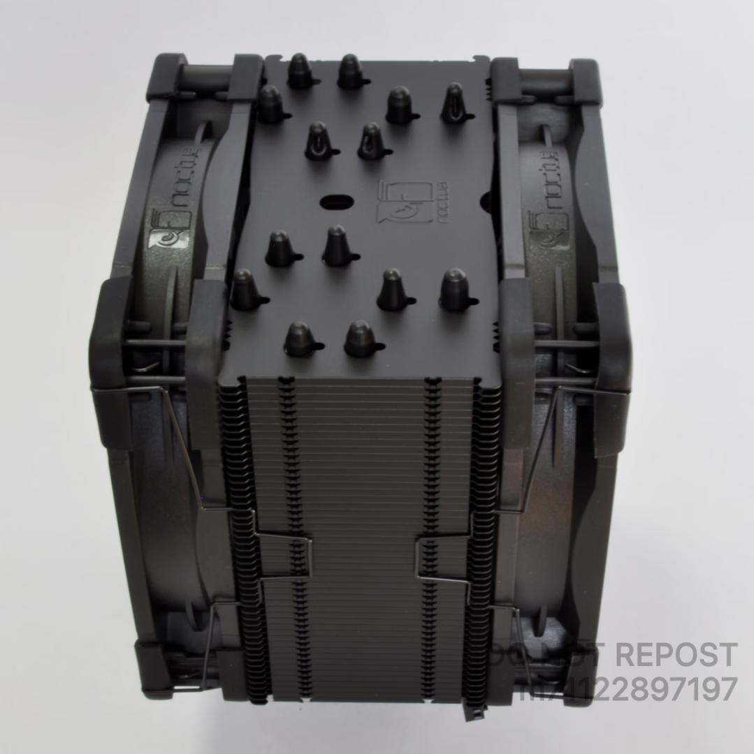 PC用ファン・クーラー Noctua NH-U12A chromax.black