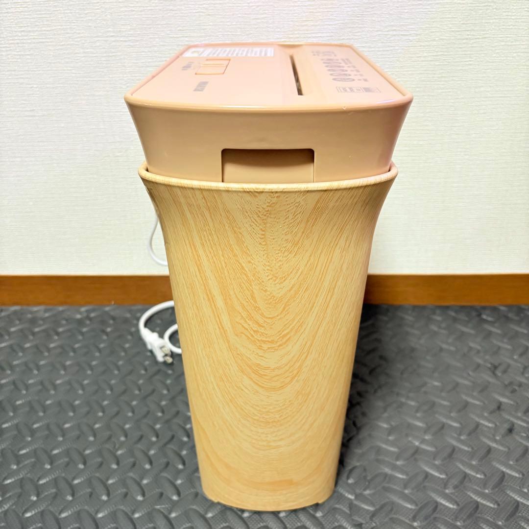 家庭用シュレッダー 木目調 ベージュ