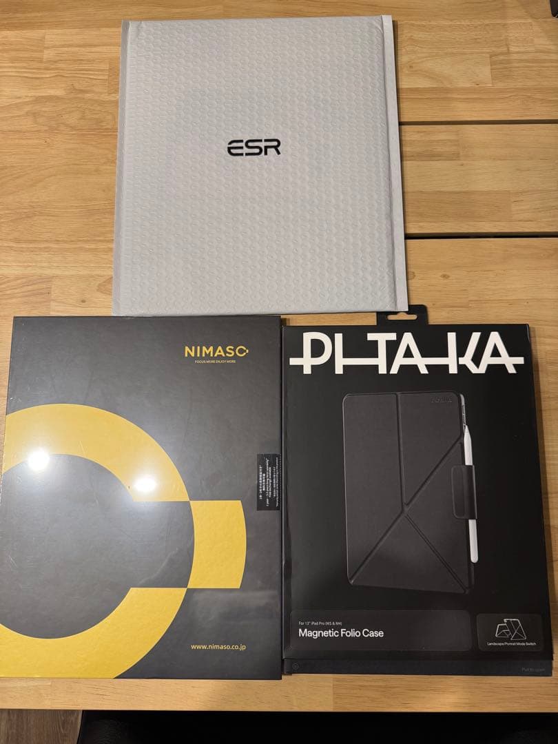 PITAKA iPad Pro 13インチ ケース ＋画面フィルム2点