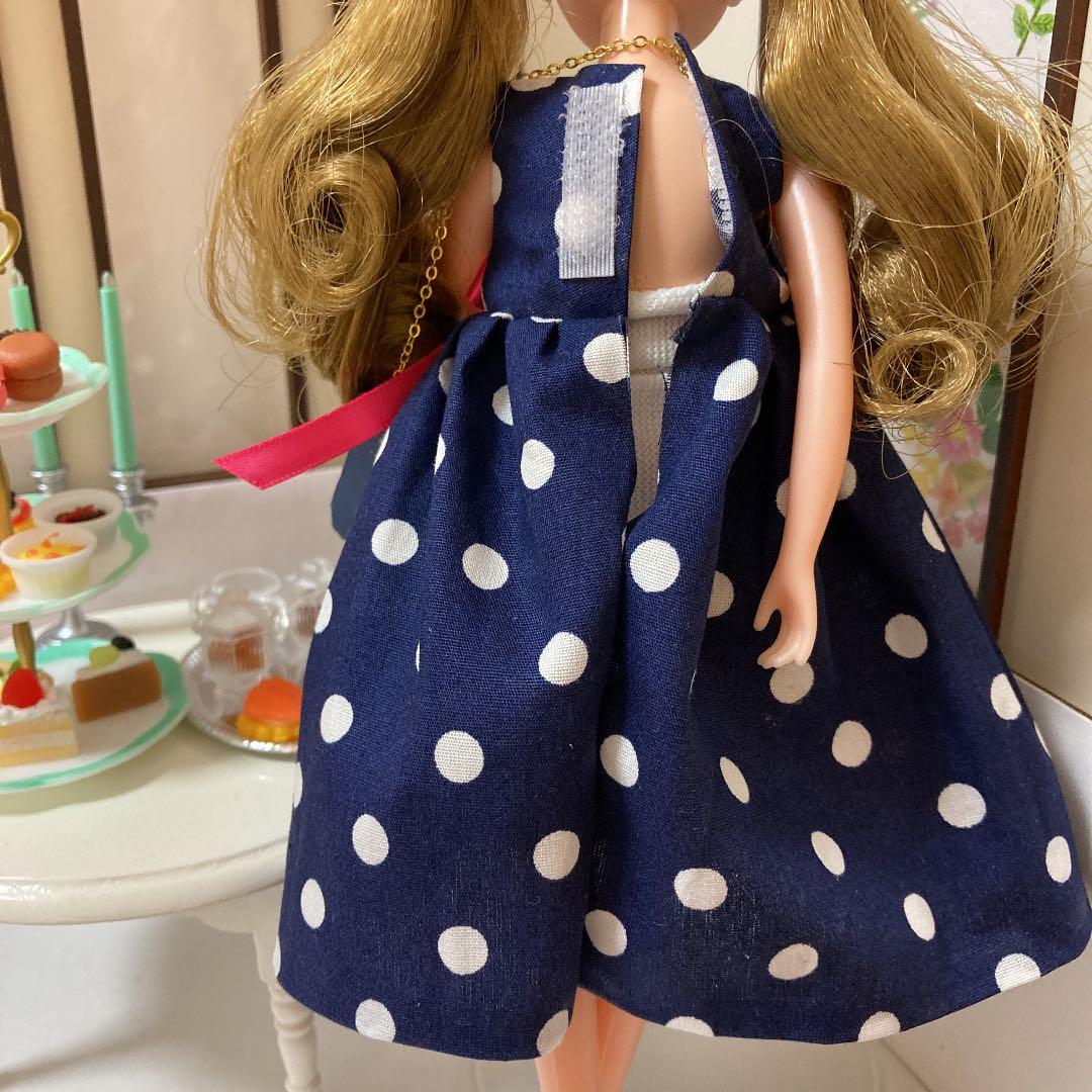 リカちゃん 服 ハンドメイド　バッグ付898番