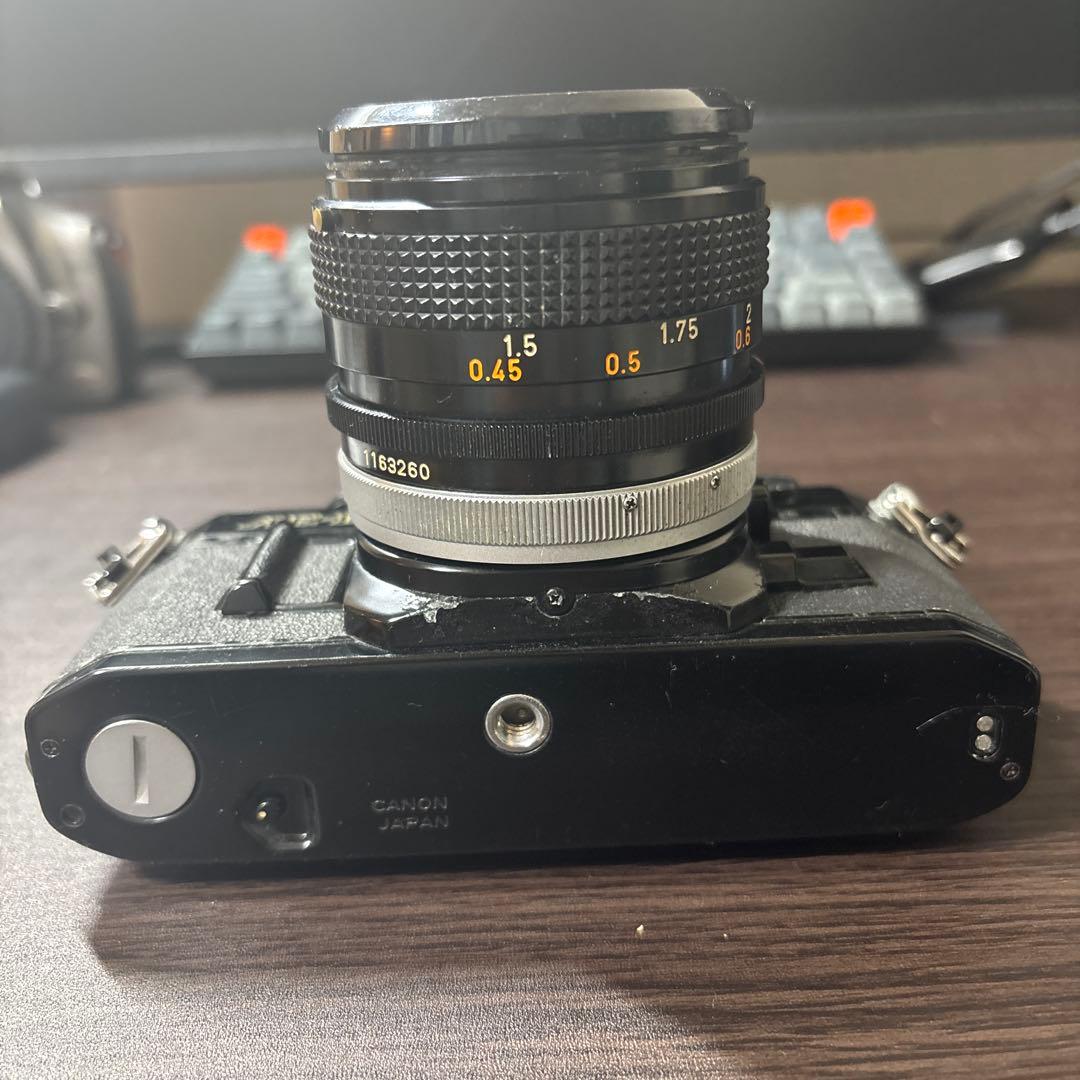 【ジャンク】Canon AE-1 50mm f1.4