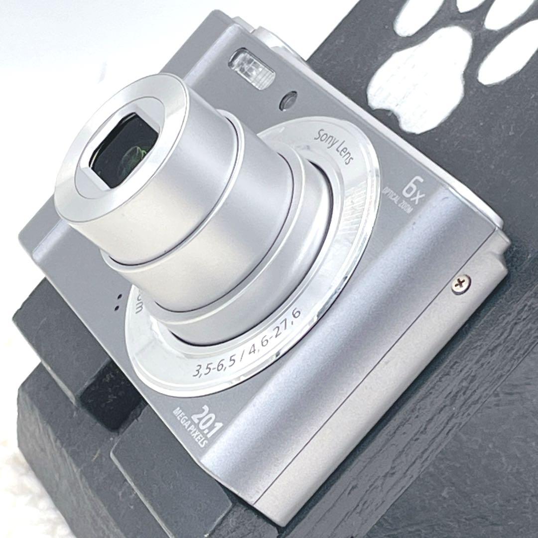 【動作品】SONY Cyber-shot DSC-W810 シルバー 【美品】