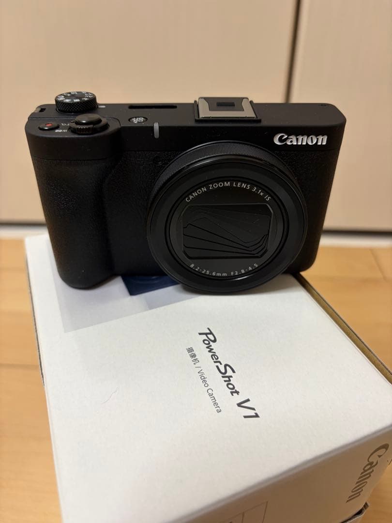 【新同品】Canon Vlogカメラ PowerShot V1